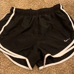Black Nike shorts